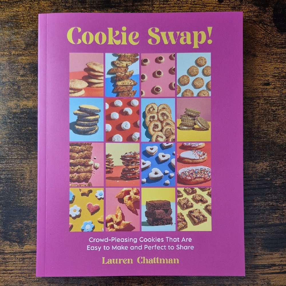🎄🎄🎄Cookie Swap! Cookbook by - Vibrant Purple Cover🎄🎄🎄
